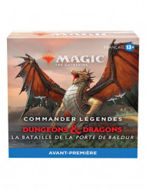 Magic Commander legendes D&d Baldur's Gate Pack D'avant Premiere FR MTG The gathering