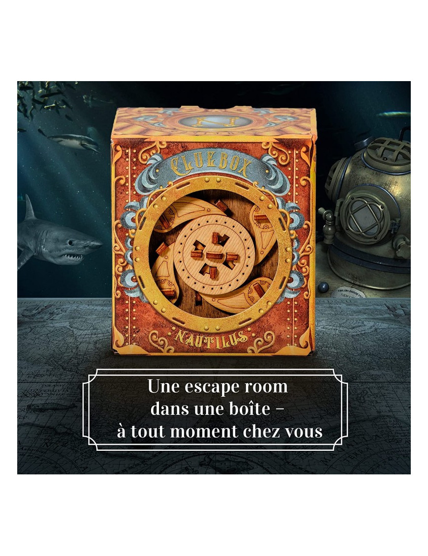 Clue Box Captain Nemo's Nautilus FR Idventure