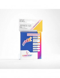 Gamegenic : 60 Japanese Prime Sleeves Blue 62x89 YuGiOH FR Gamegenic