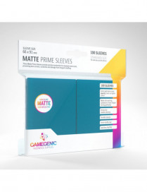 Sleeves Standard Card Game Matte Prime Blue 66x91mm x100 Fr Gamegenic