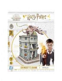 Puzzle 3D Harry Potter : La Banque de Gringotts FR 4D Cityscape WL