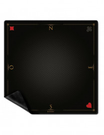 Tapis Cartes Prestige 60x60 Noir Fr Wogamat