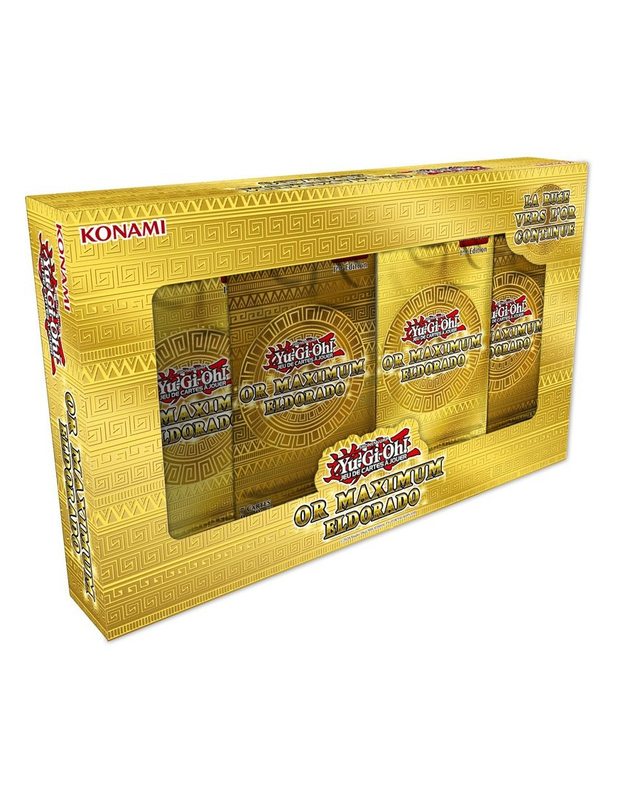 Yugioh Coffret OR maximum El Dorado Reprint FR Konami