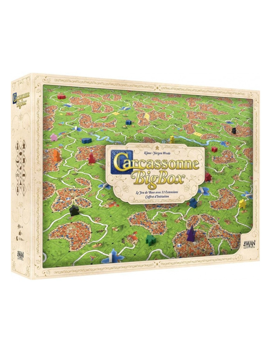 Carcassonne Big Box 2021 FR Z-man games