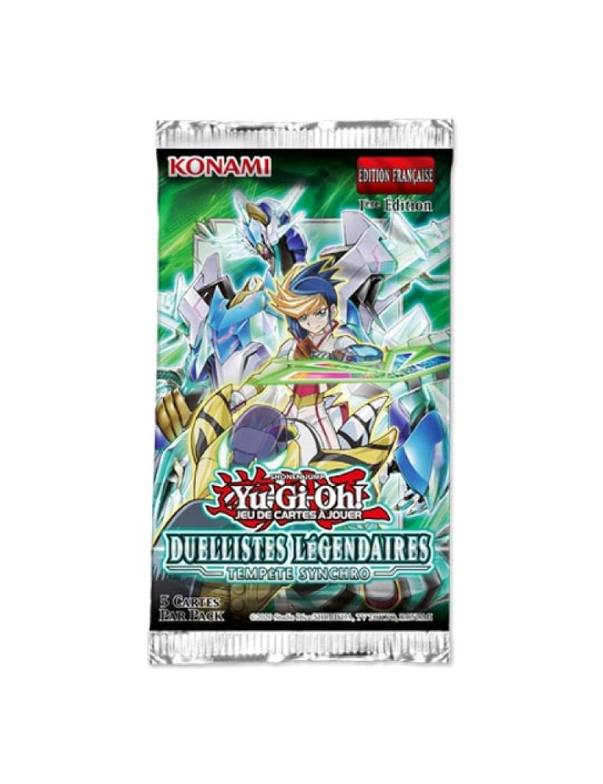 Yugioh Duellistes Légendaires : La Tempête Synchro 1st edition FR Konami