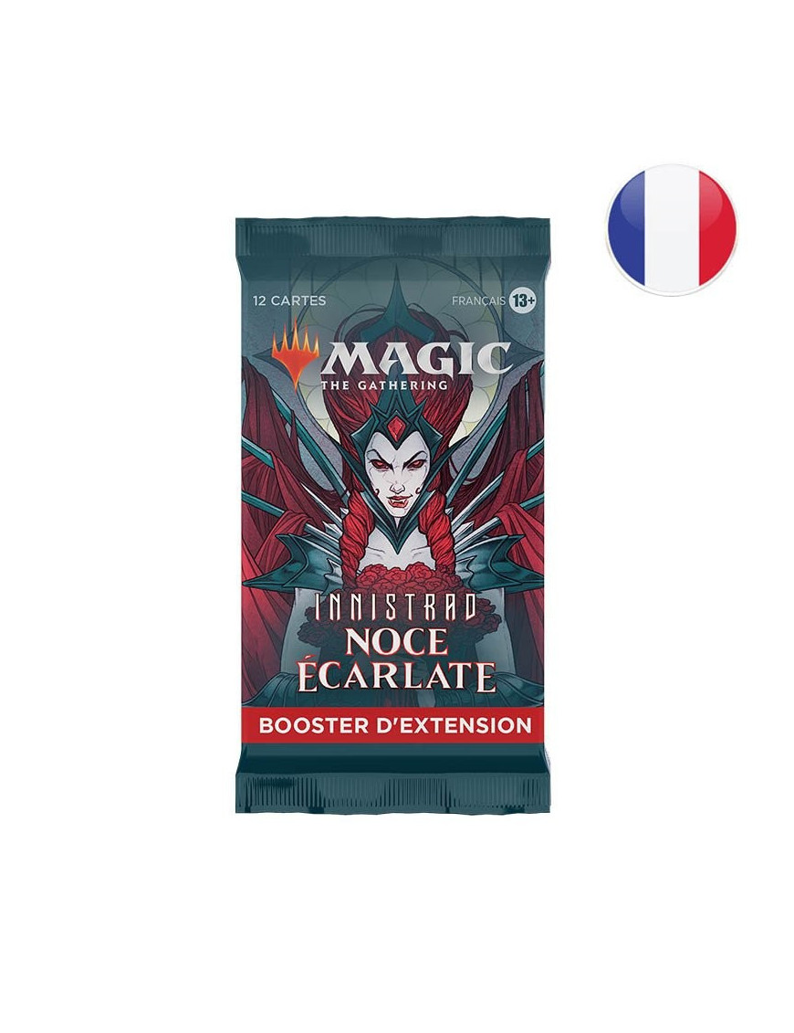 Magic Booster d'extension Innistrad Noce Écarlate FR MTG The gathering