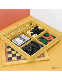 Coffret 6 Jeux Six in One FR Professor Puzzle