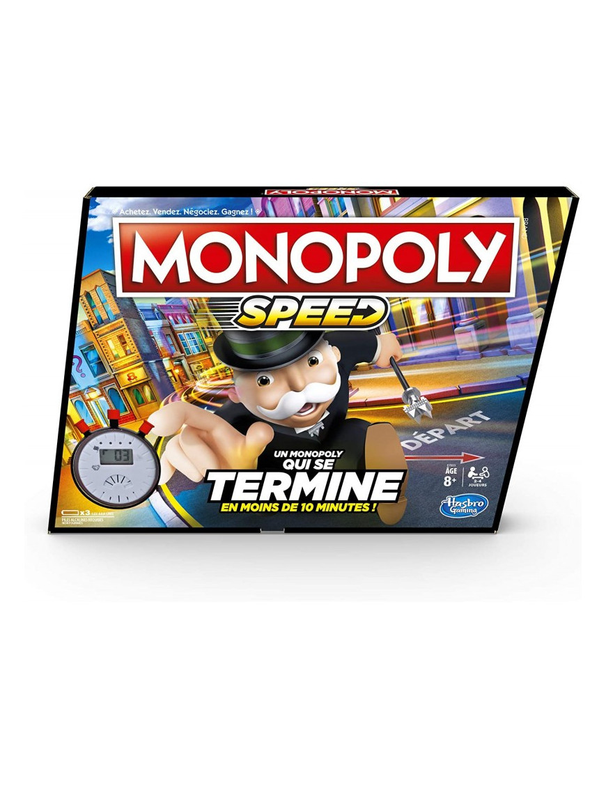 Monopoly Turbo Speed FR Hasbro Gaming