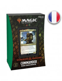 Magic Deck Commander Rage Draconique D&D Aventures dans les Royaumes Oubliés FR MTG The gathering