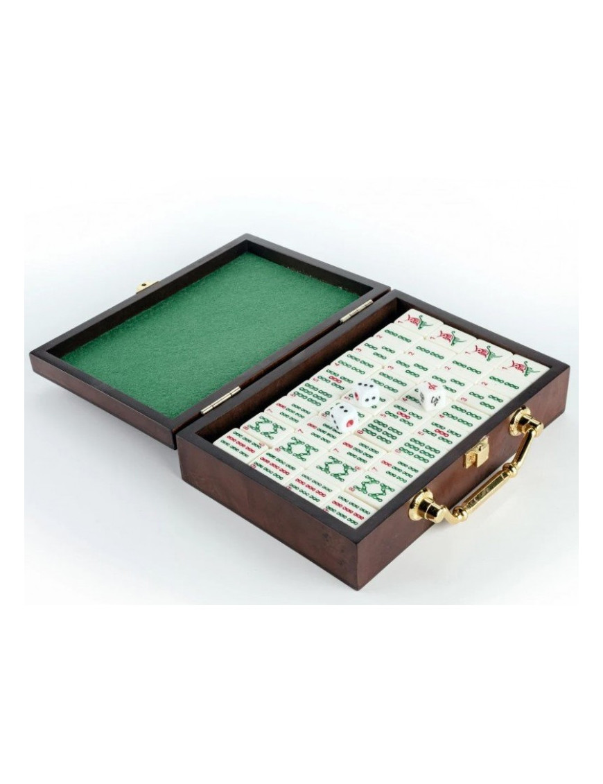 Petit Mahjong Boite Bois FR Loisirs Nouveaux