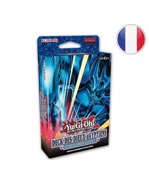 Yugioh Deck des dieux Egyptiens Obelisk le Tourmenteur réimpression Fr Konami