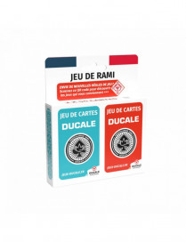 jeux de Cartes 54 x2 Rami FR Ducale