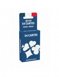 jeux de Cartes 54 Poker Bridge Basic FR Ducale