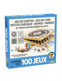 Coffret 100 Jeux Juniors Bois FR SMIR