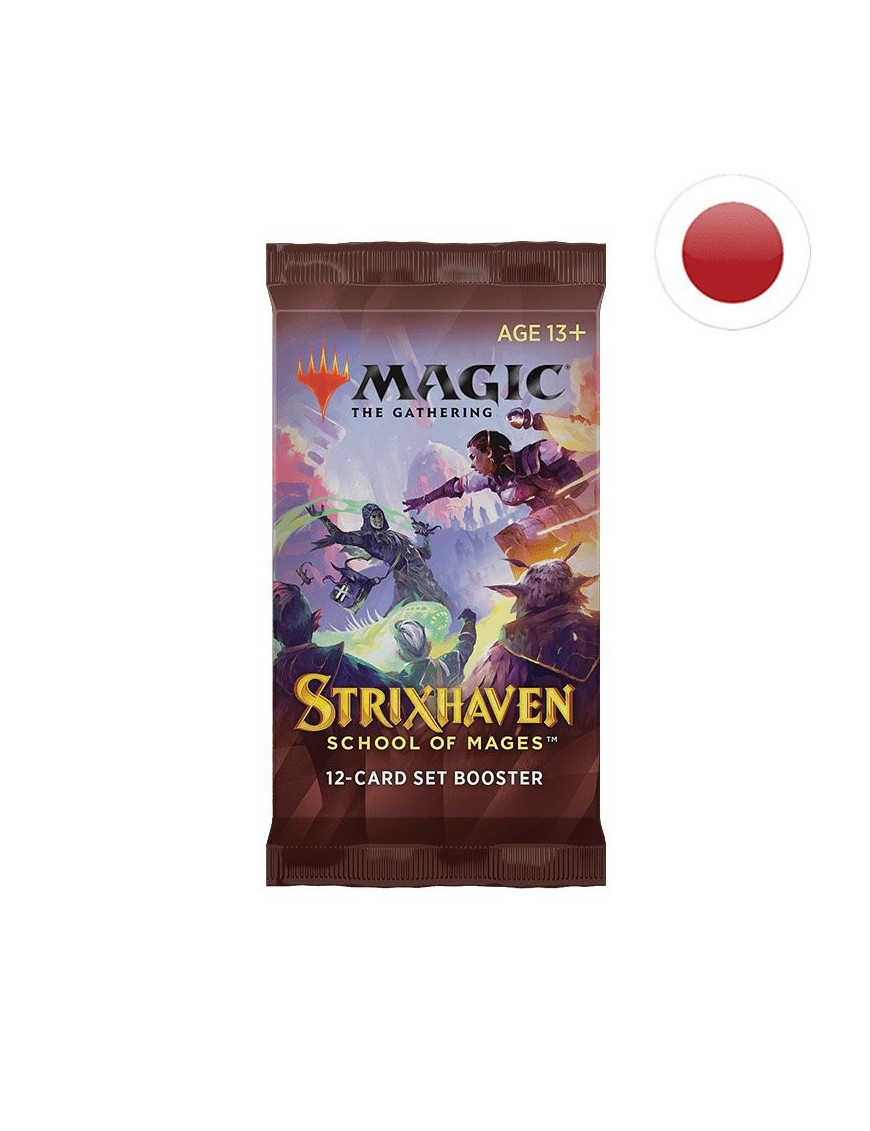 Magic Booster de Draft Strixhaven l'Académie des Mages Japonais MTG The gathering