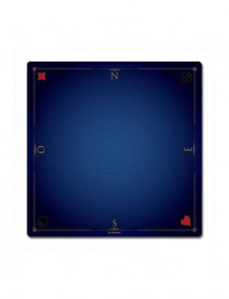 Tapis Cartes Prestige 60x60 Bleu Fr Wogamat