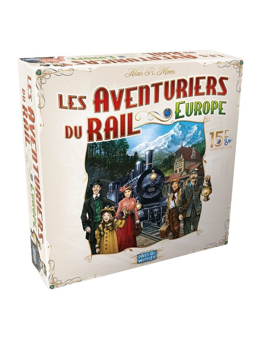 Les Aventuriers du Rail Europe 15e Anniversaire FR Days of Wonders