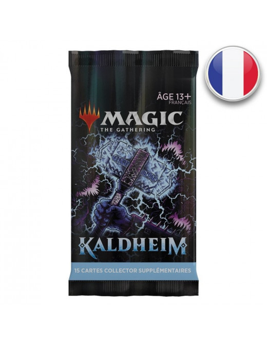 Magic Booster collector Kaldheim FR MTG The gathering