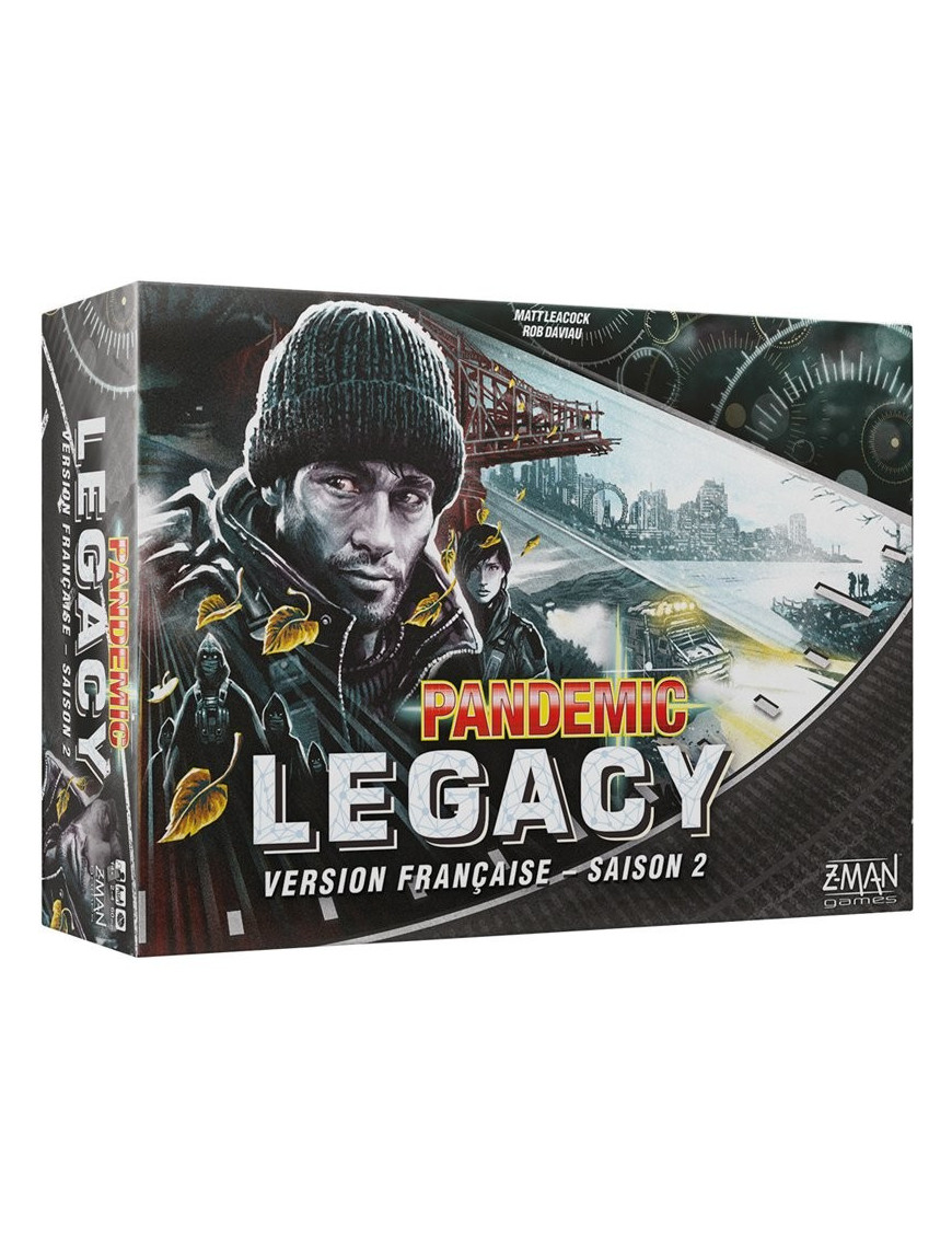 Pandemic Legacy Noir saison 2 FR Z-man Games