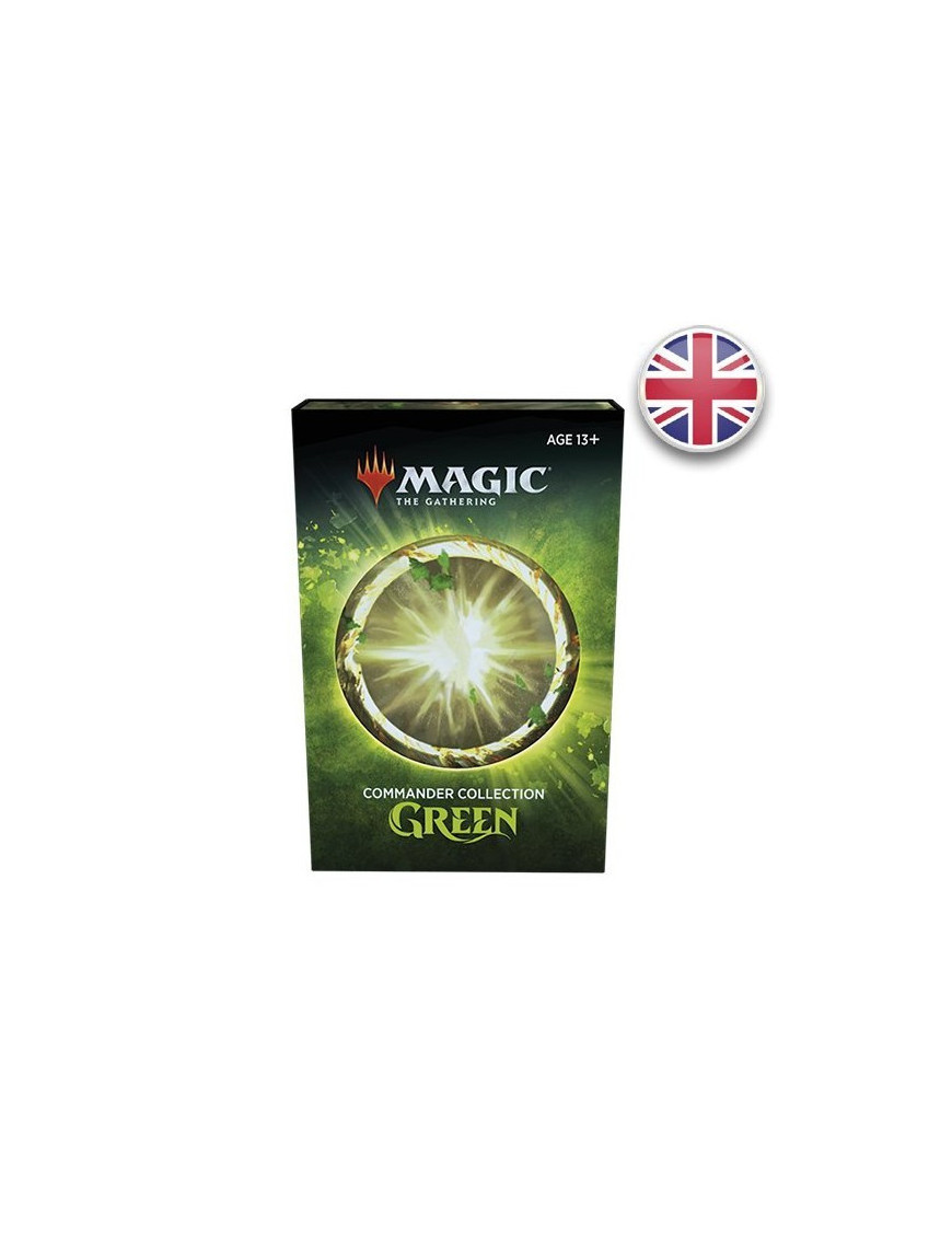 Magic Commander Collection Green Anglais Wizards