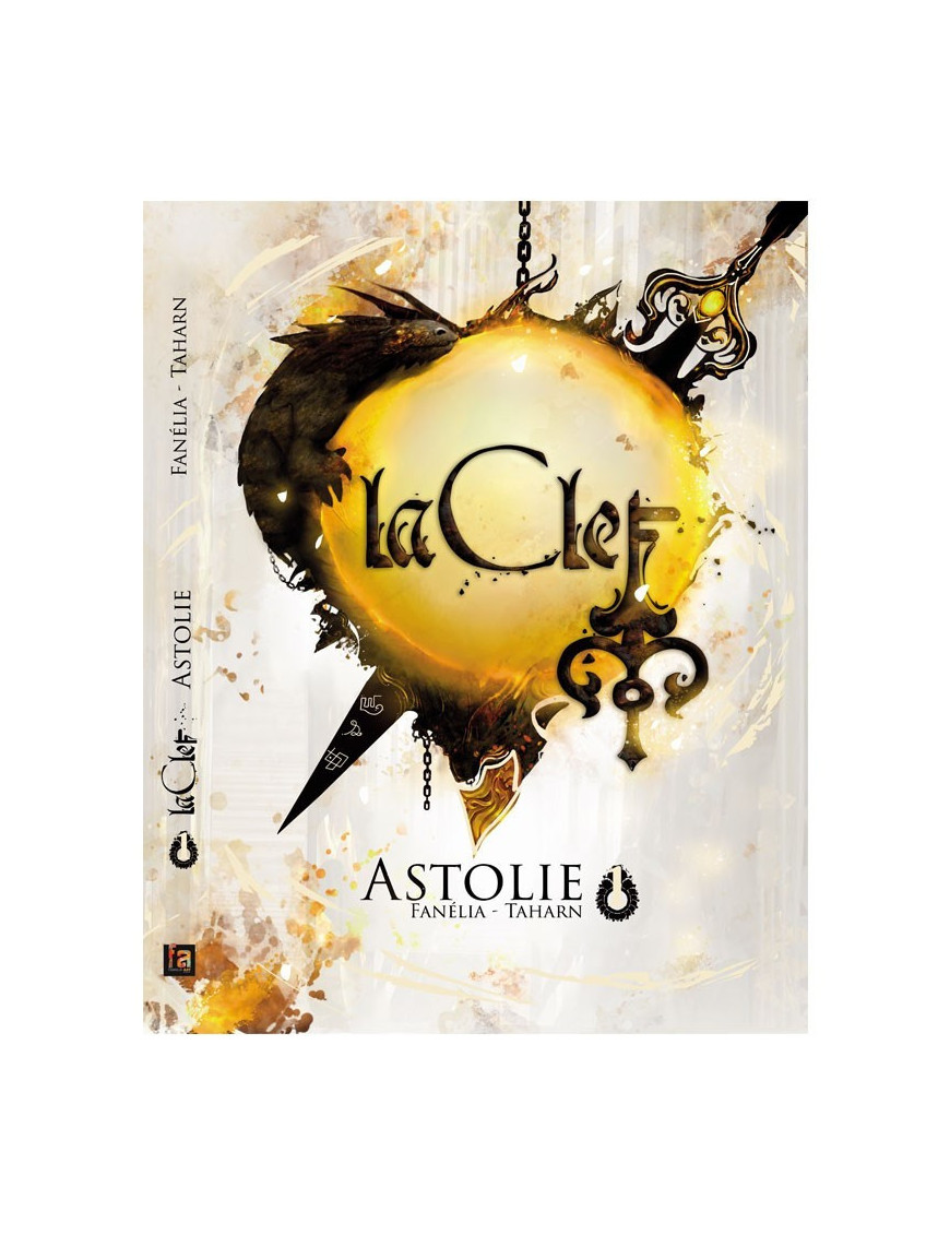 La Clef Tome 1 Astolie le livre jeu + Lampe UV FR Fanelia Art Edition