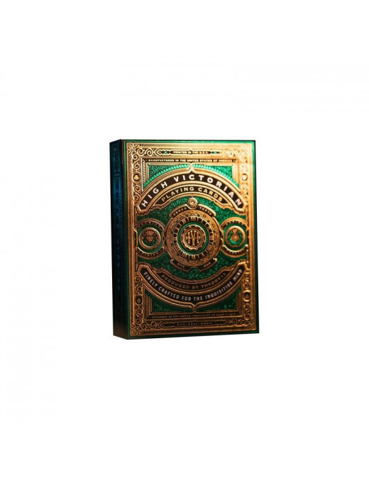Prenium Playing Cards High Victorian Green x 54 cartes Theory11
