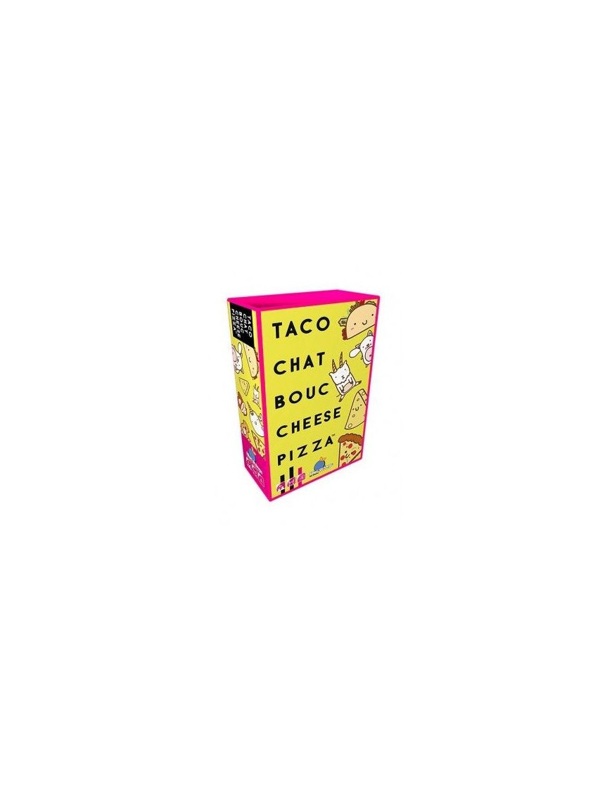 Taco Chat Bouc Cheese Pizza Fr Blue Orange