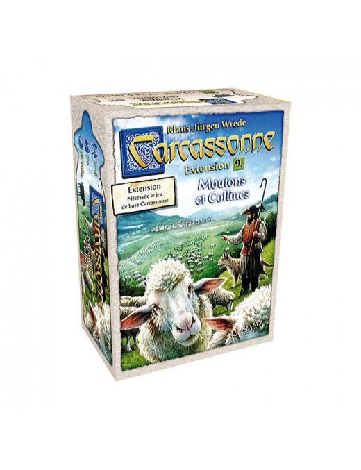 Carcassonne Extension n°9 Moutons et Collines FR z man games