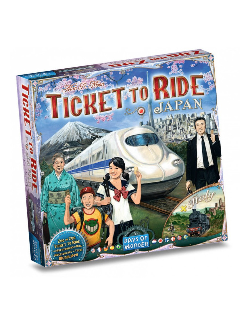 Les Aventuriers du Rail Extension : Japon Et Italie Fr Days of Wonder