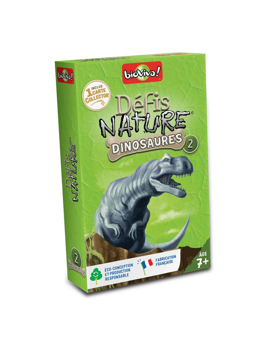 Defis Nature Dinosaures 2 Vert FR Bioviva