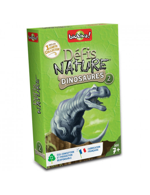 Defis Nature Dinosaures 2 Vert FR Bioviva