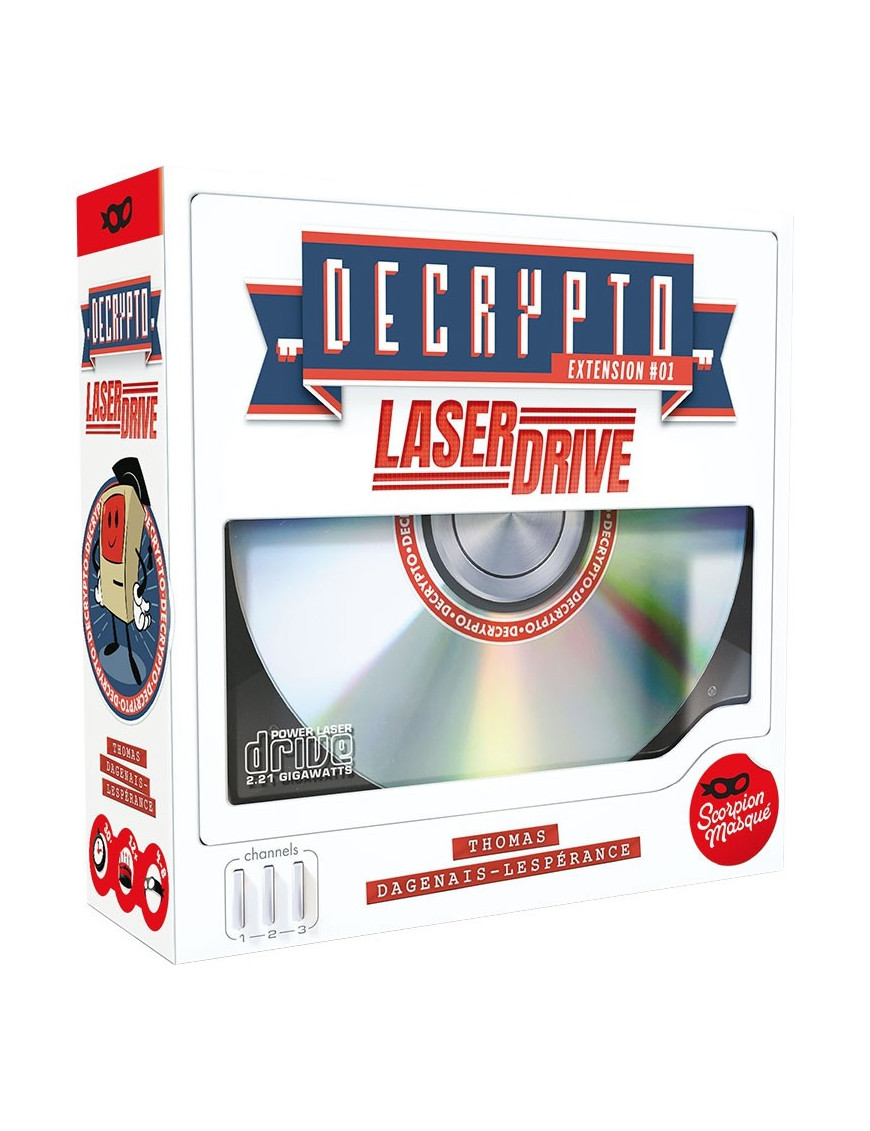 Decrypto ext. Laser Drive FR Scorpion Masque