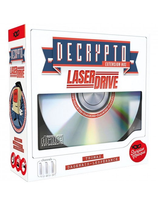 Decrypto ext. Laser Drive FR Scorpion Masque