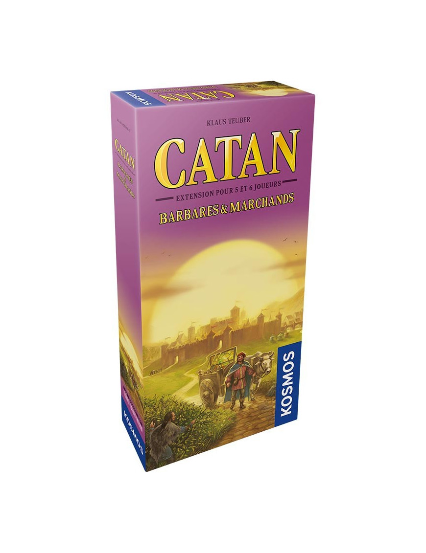 Catan Extension : Barbares et Marchands 5/6 Joueurs FR Kosmos