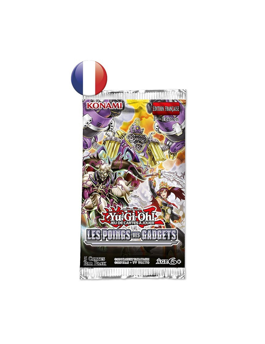 Yugioh Booster Les Poings des Gadgets 1st edition FR Konami