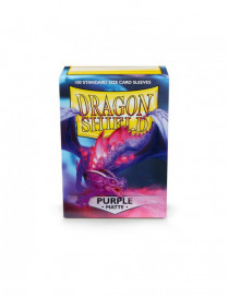 Dragon Shield Matte Purple*100 91x66mm Deck Protector Protege Carte taille magic standard