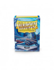 Dragon Shield Matte Bleu *100 91x66mm Deck Protector Protege Carte taille magic standard