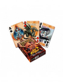 Bicycle Playing cards Age of Dragons By Anne Stokes x54 cartes