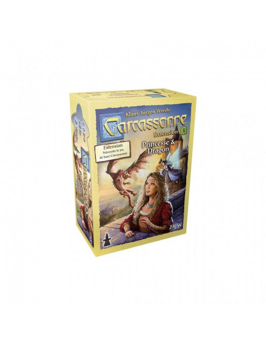 Carcassonne Extension n°3 : Princesse et Dragon FR Z-man games