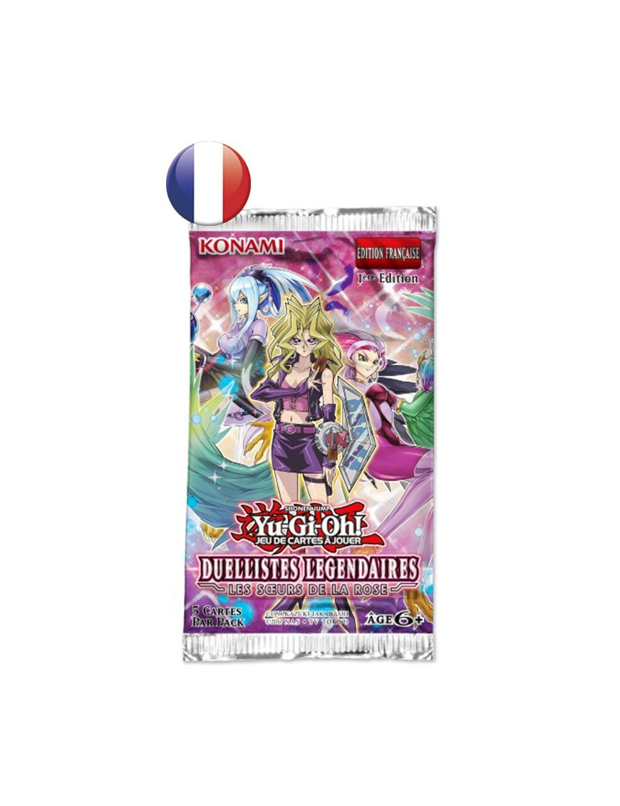 Yugioh Booster Les Duellistes Legendaires : Les Soeurs de la rose 1 st Edition VF