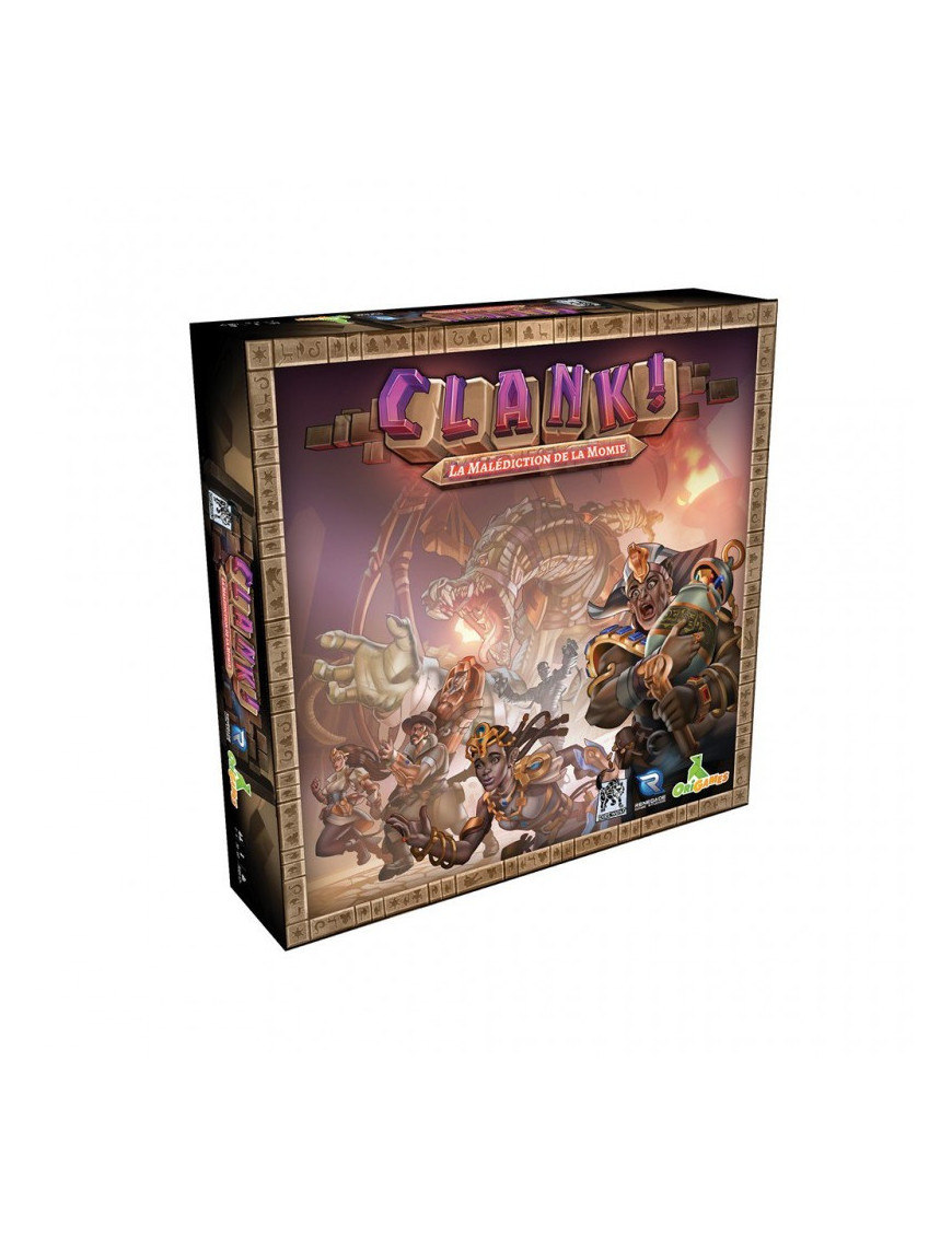 Clank ! La malediction De la momie FR Renegade game Studio origame