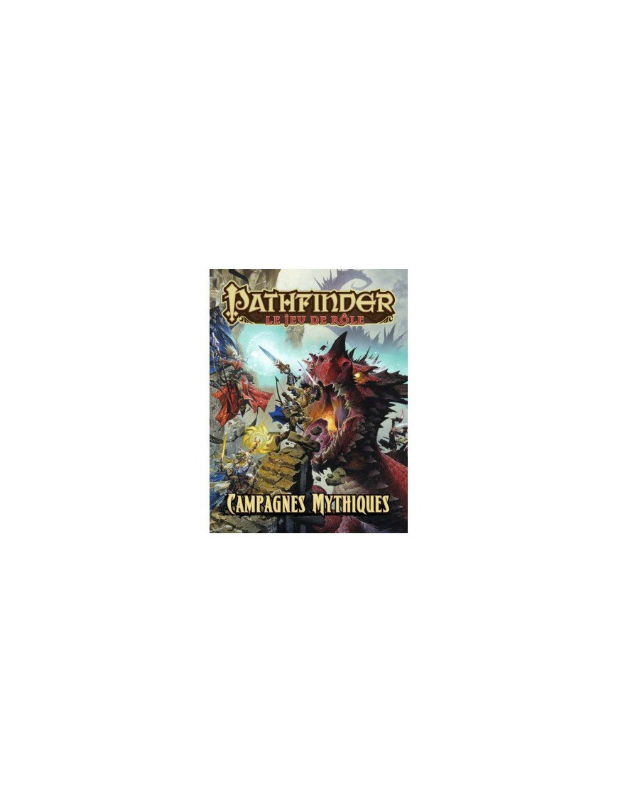 Pathfinder : Campagnes Mythiques JDR VF Blackbook Editions
