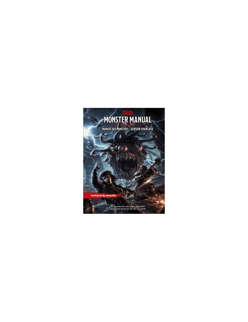 Dungeons Et Dragons 5 " Cinquieme Edition " : Monster manual - Manuel des Monstres FR