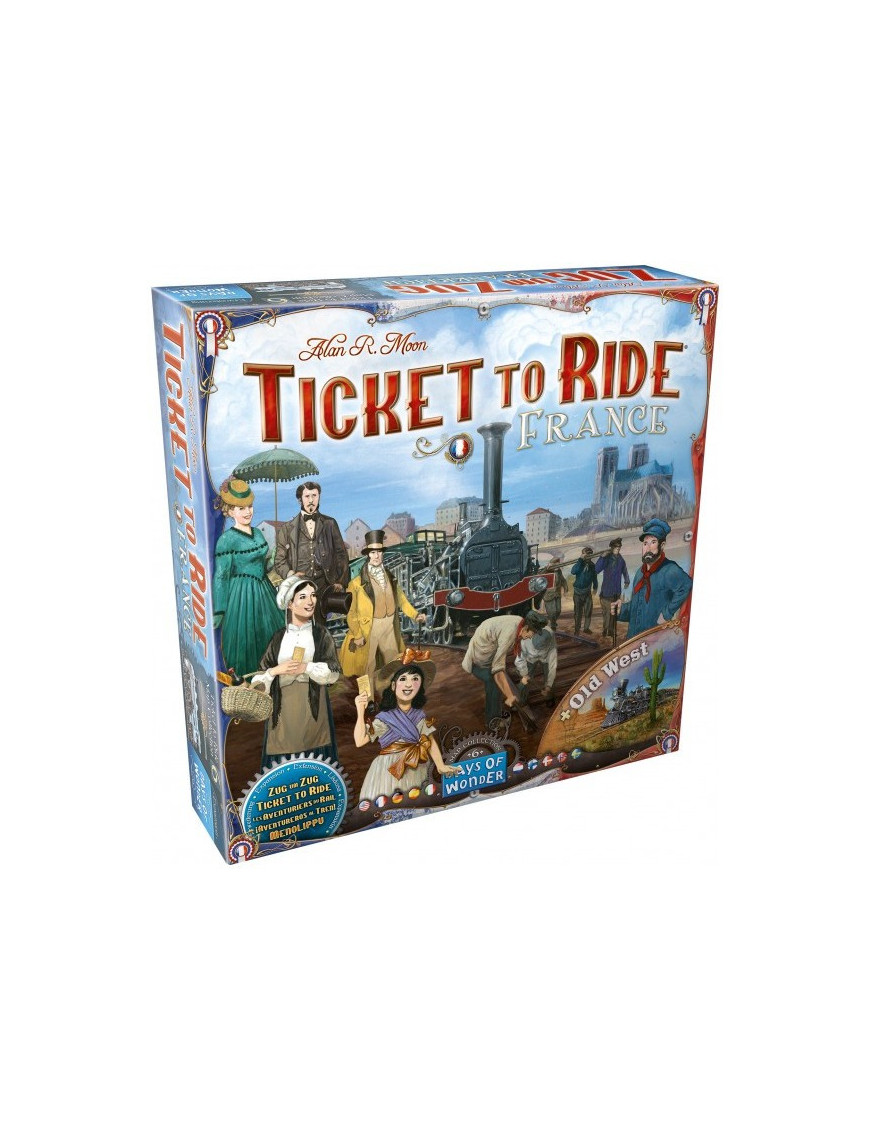 Les Aventuriers du Rail : France Et Old West FR Days of Wonders