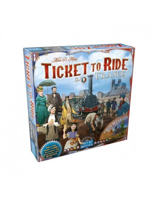 Les Aventuriers du Rail : France Et Old West FR Days of Wonders