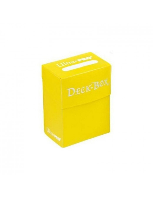 Deck Box Jaune Ultra Pro