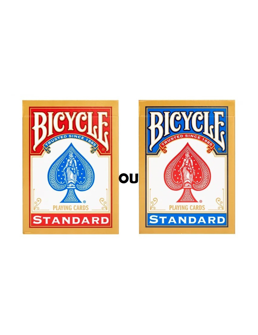 Bicycle Playing cards Standard Rouge ou bleu jeu de 54 Cartes