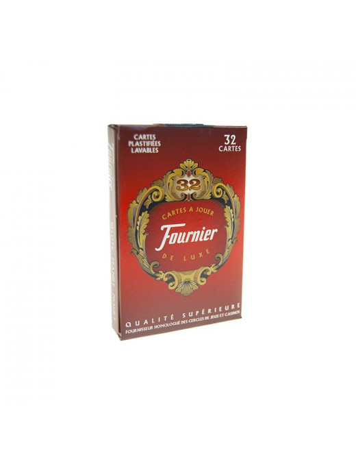 Fournier x32 Cartes à Jouer de Luxe Fournier Rouge