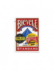 Bicycle Magie Stripper Deck Magie Bleu / Rouge FR