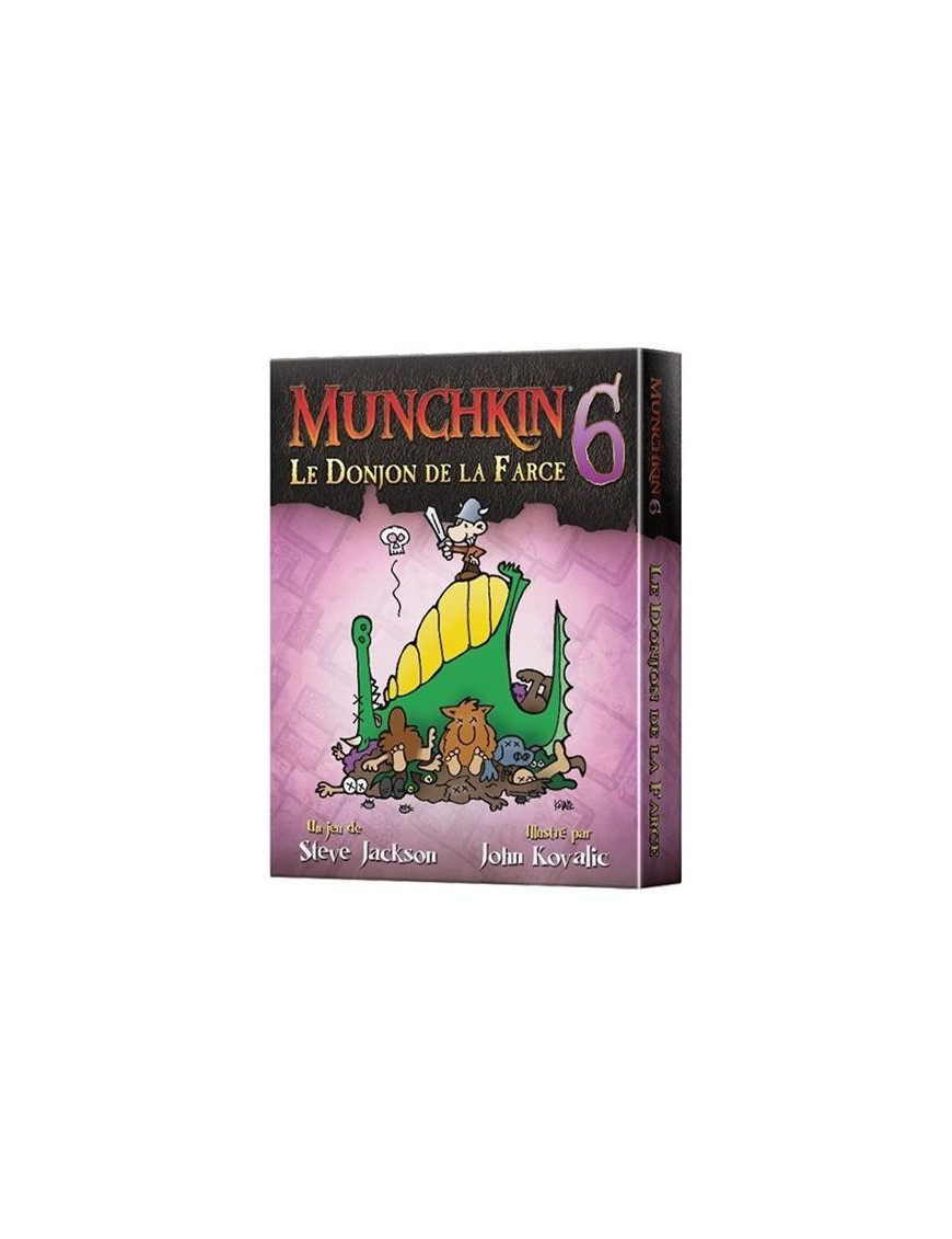 Munchkin 6 le donjon de la farce En Couleur VF JEU Steve Jackson Games